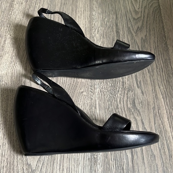 Prada Slingback Wedge Sandals - Picture 3 of 8